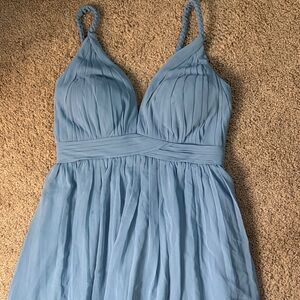 Azazie Sky Blue Gown